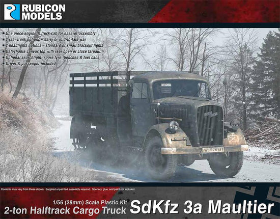 Rubicon: SD KFZ 3A Maultier 2 Ton Half Track