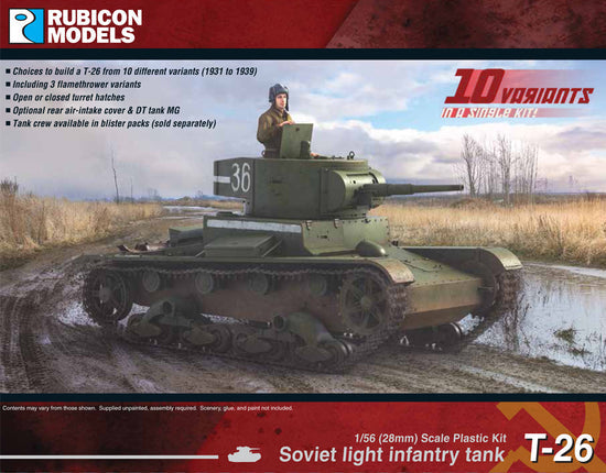 Rubicon: Soviet T-26 Light Infantry Tank