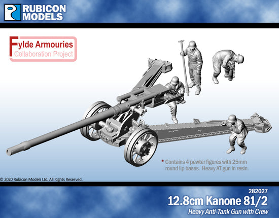 Rubicon: 2.8cm Kanone 81/2 With Crew