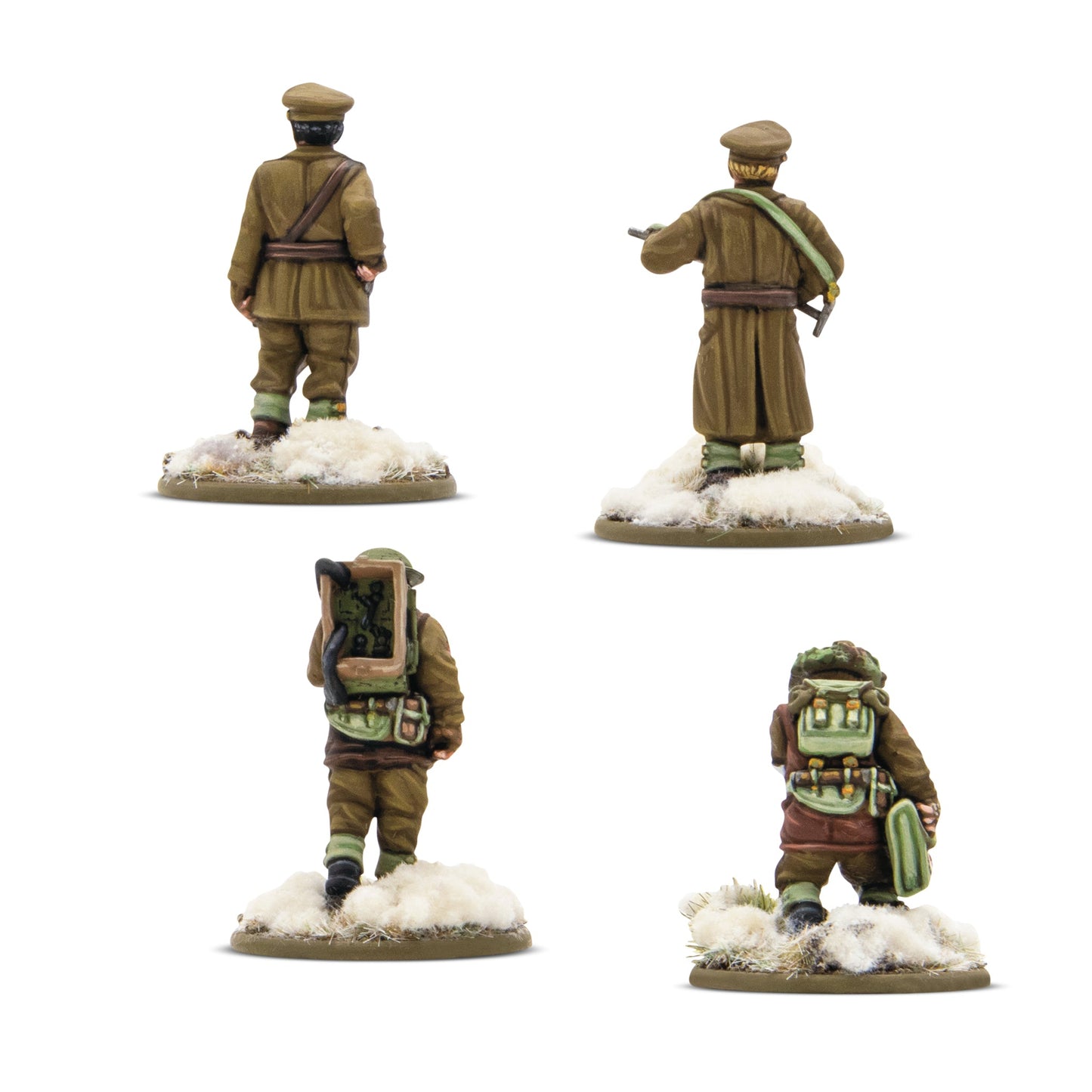 British & Canadian Infantry HQ ( Winter) Partisan Games
