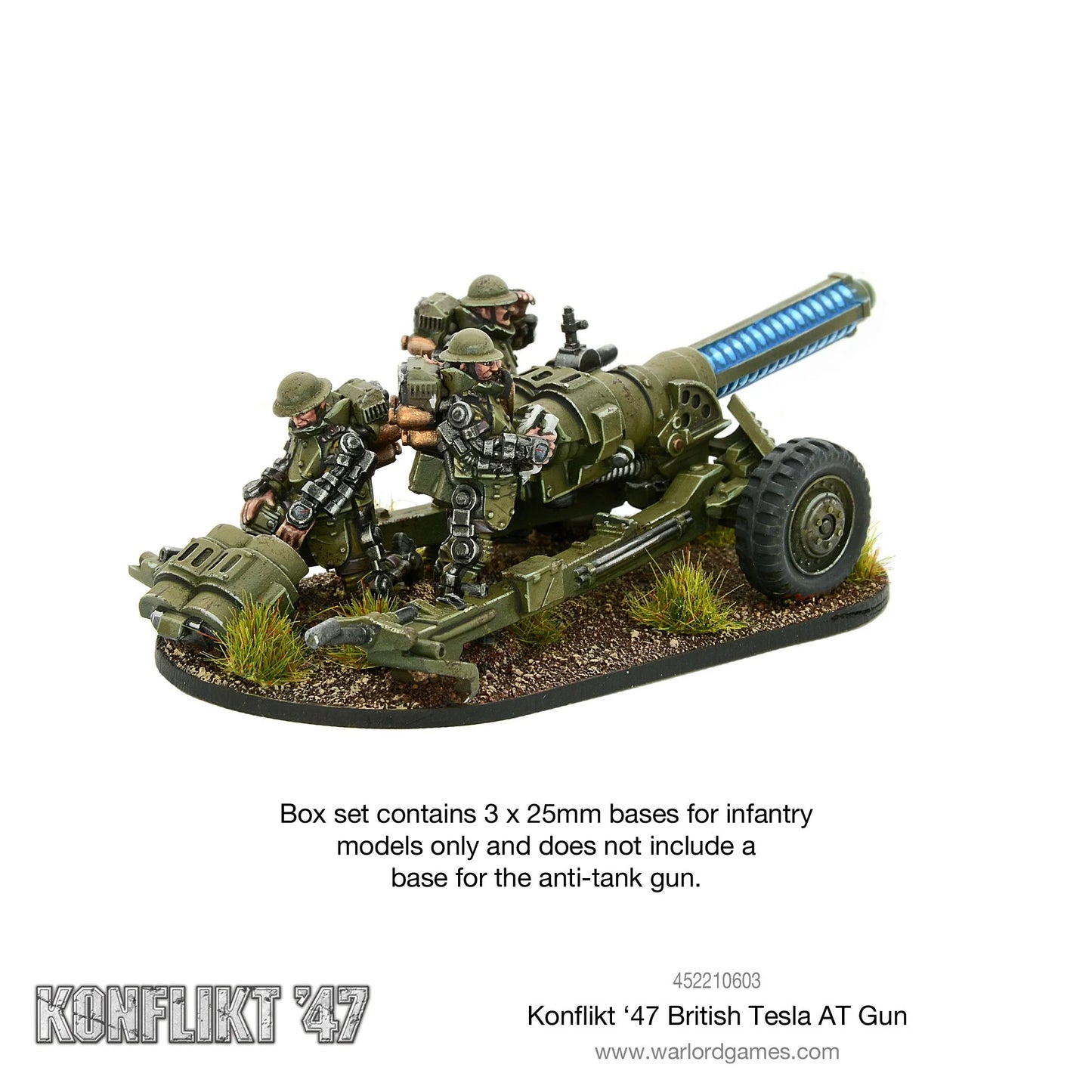 Konflikt 47 British Tesla Anti-Tan Gun