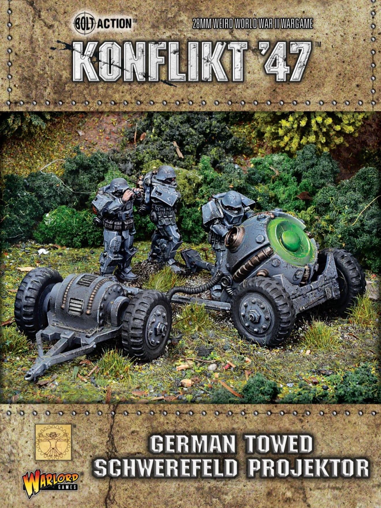 Konflikt 47 German Towed Schwerefeld Projektor