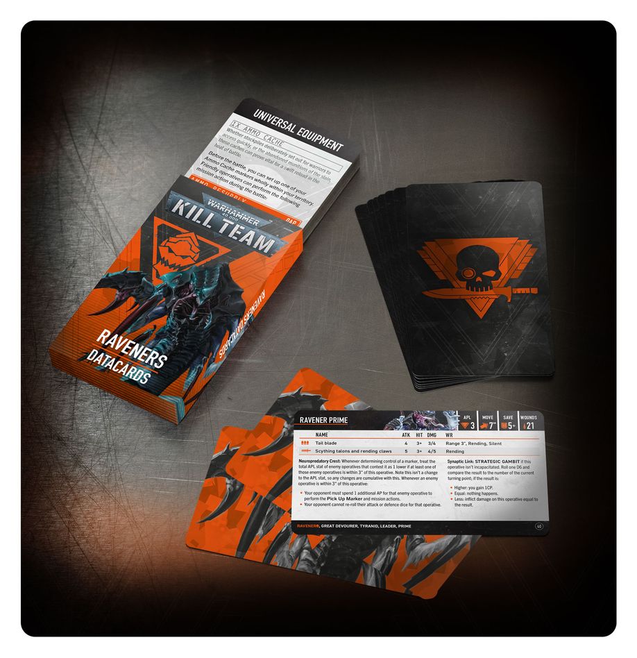 Raveners Datacards