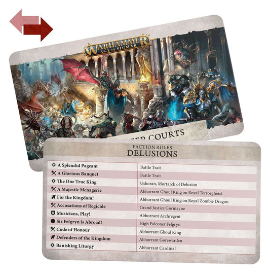Flesh Eater Courts: Warscroll Cards Partisan Games