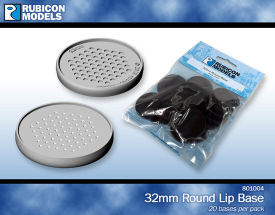Rubicon 32mm Round Bases