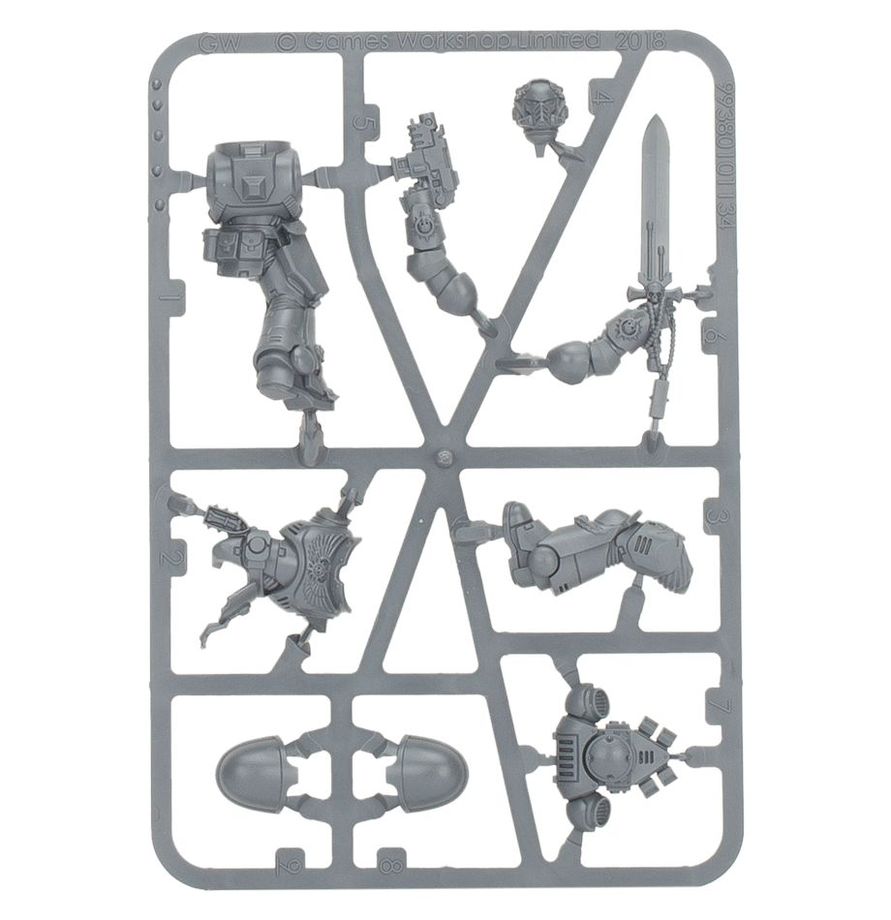 Warhammer 40K Space Marines Primaris Lieutenant with Power Sword – Games Workshop