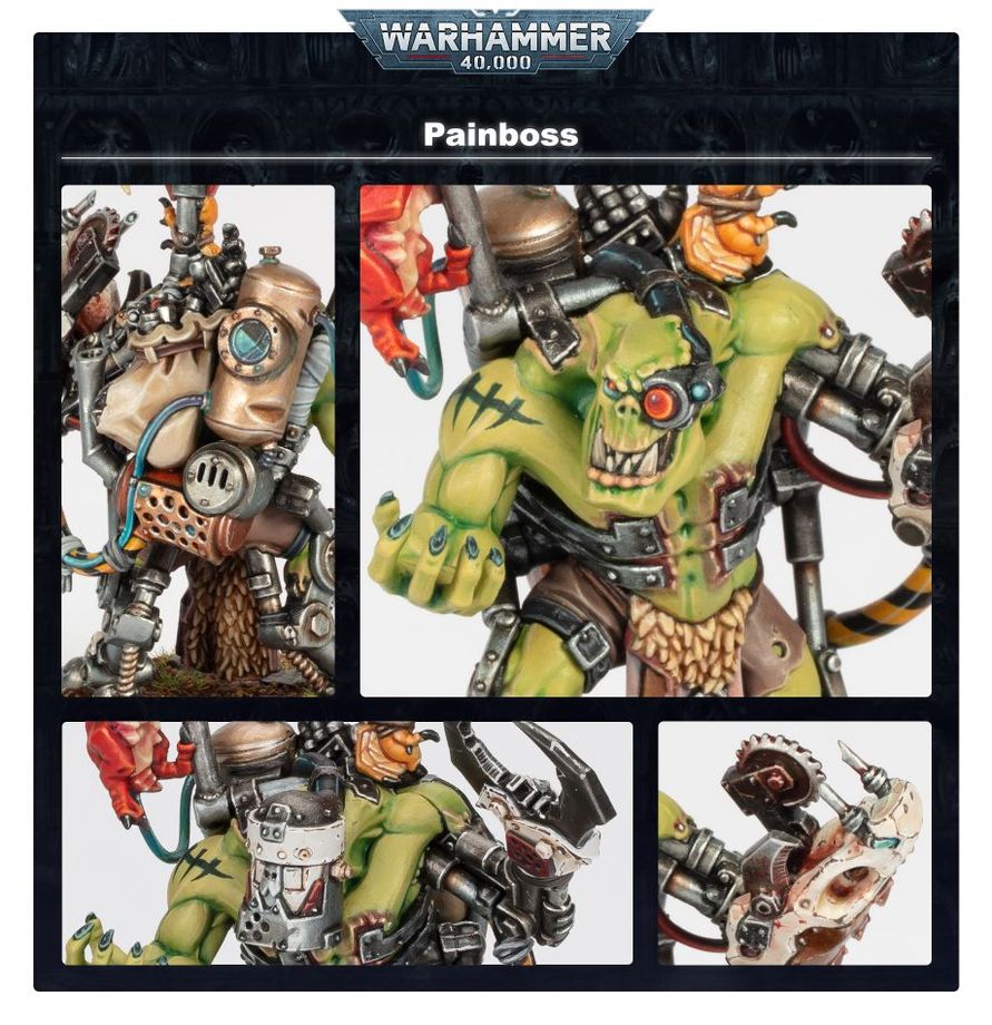 Warhammer 40,000 Orks: Painboss & Grot Orderly