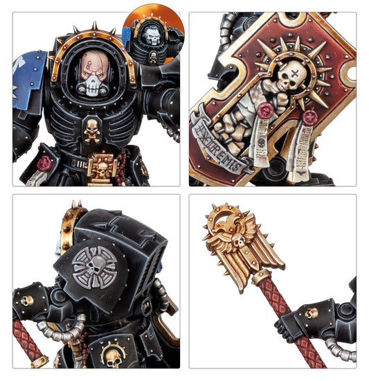 Warhammer 40K Space Marines Chaplain in Terminator Armour