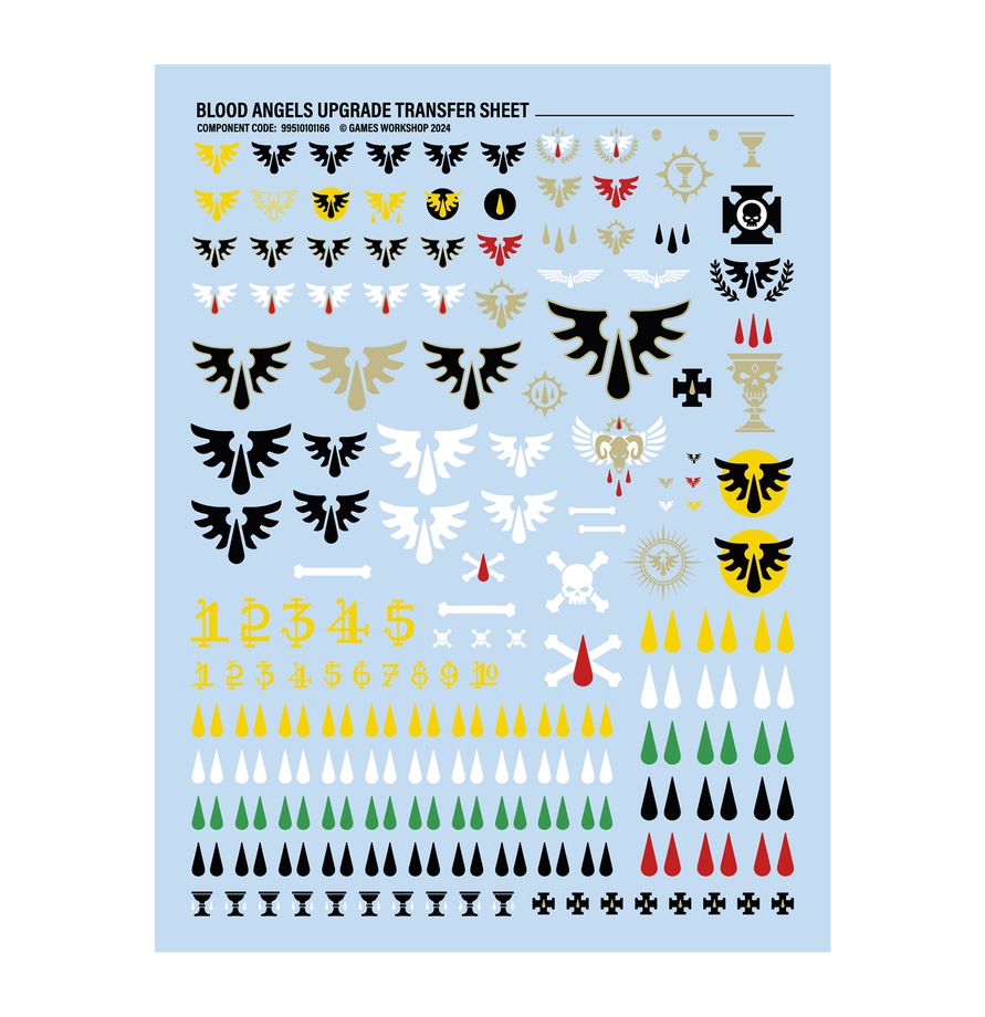 Warhammer 40,000: Blood Angels Upgrades & Transfers