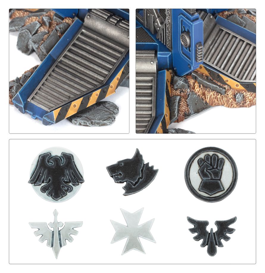 Warhammer 40K Space Marines Drop Pod