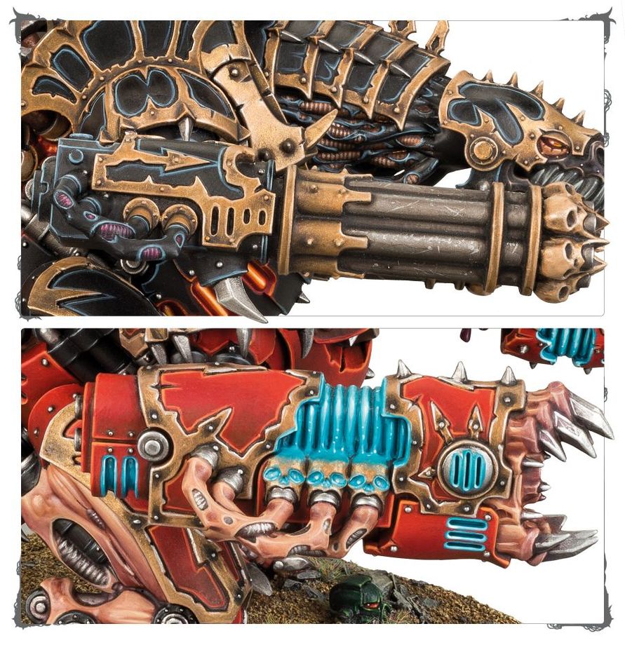 Warhammer 40,000 Chaos Space Marines: Forgefiend Daemon Engine