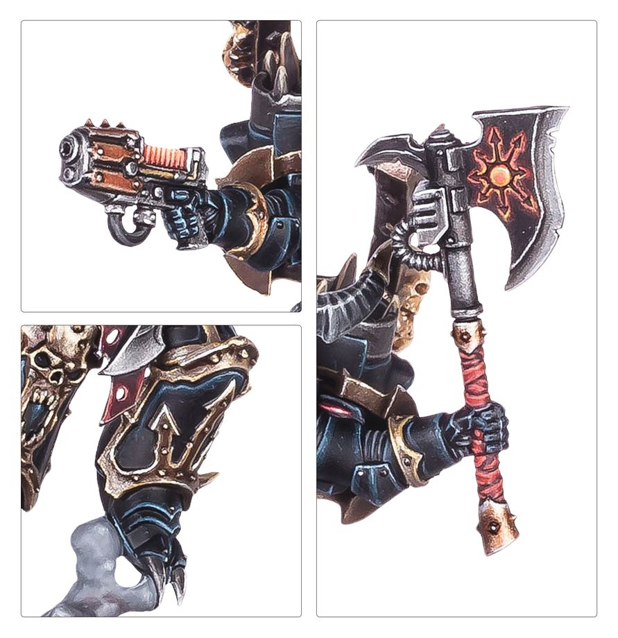 Warhammer 40,000 Chaos Lord with Jump Pack