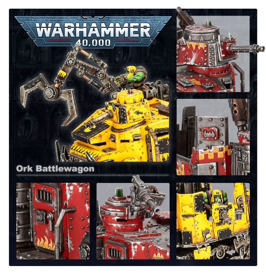Warhammer 40,000 Orks: Battlewagon / Gunwagon / Bonebreaka