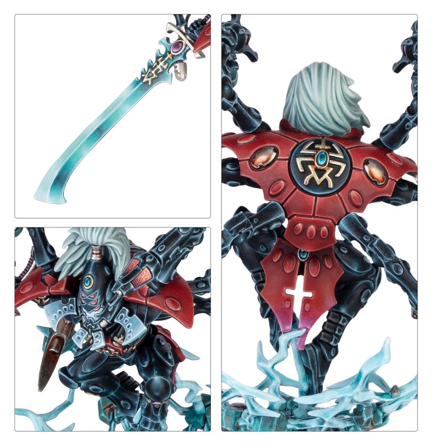 Warhammer 40K Aeldari Lhykhis Phoenix Lord of the Warp Spiders