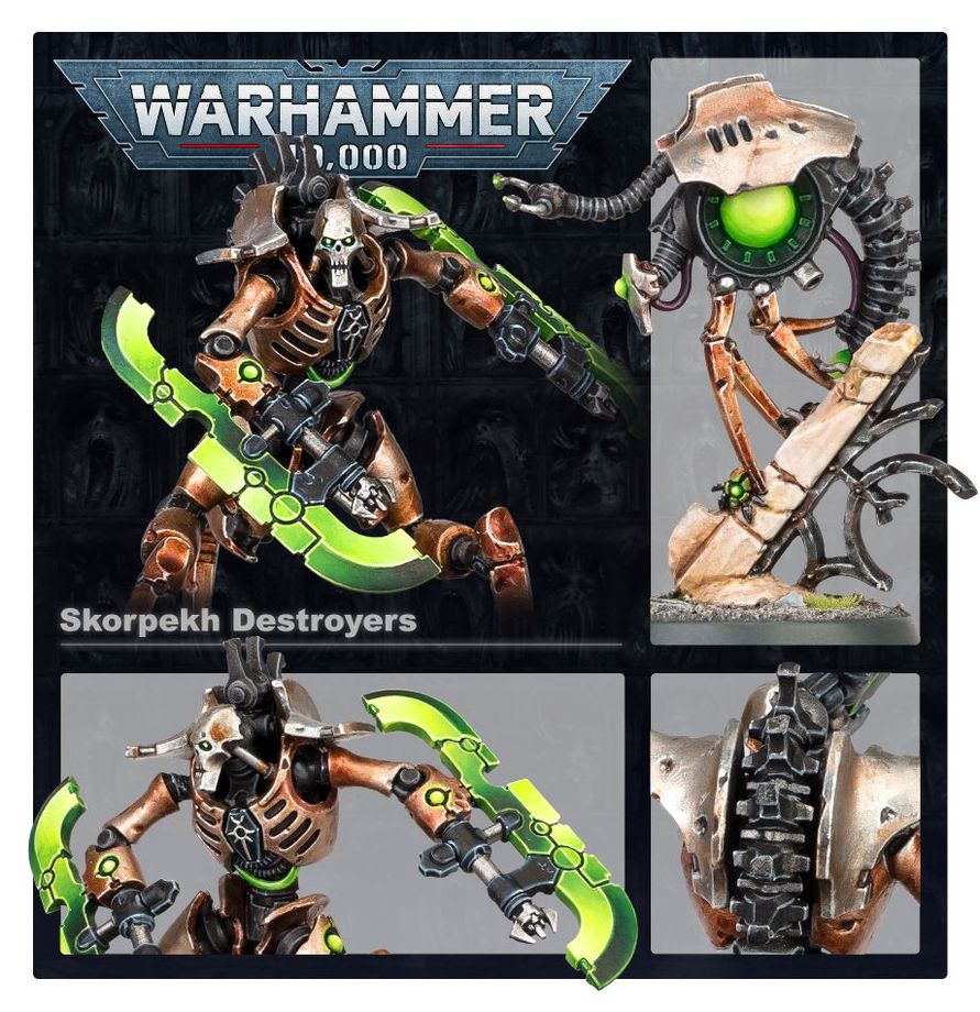 Warhammer 40,000 Necrons: Skorpekh Destroyers