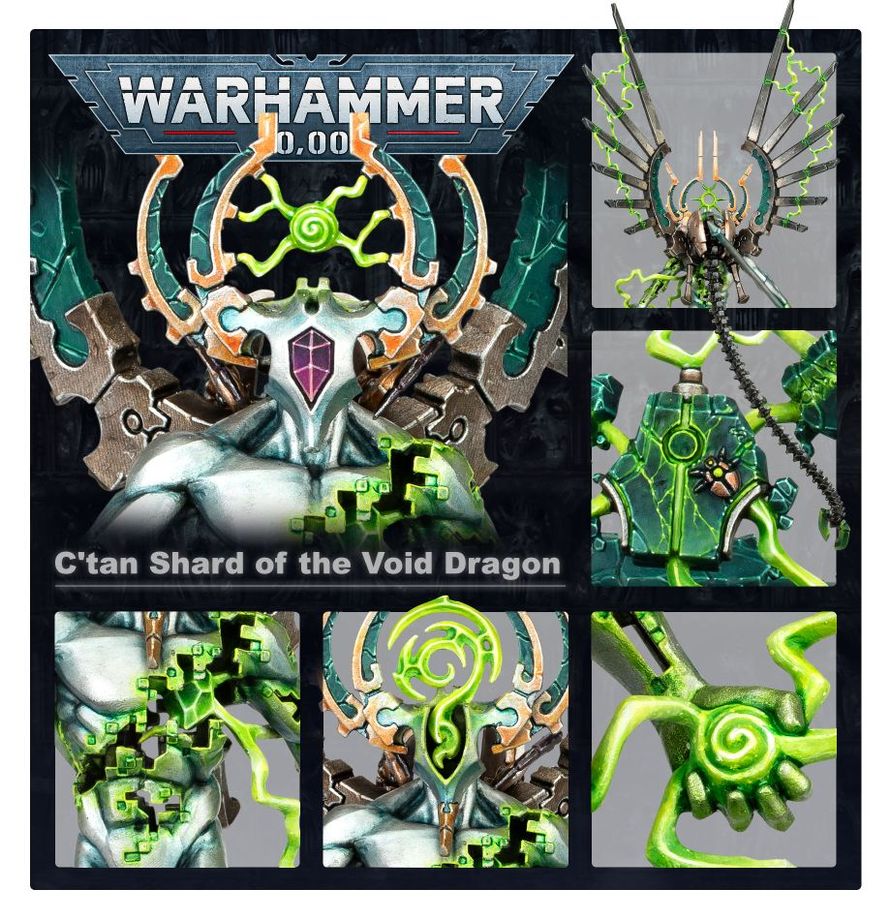 Warhammer 40,000 Necrons: C'tan Shard of the Void Dragon