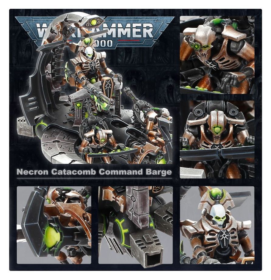 Warhammer 40,000 Necrons: Catacomb Command Barge / Annihilation Barge