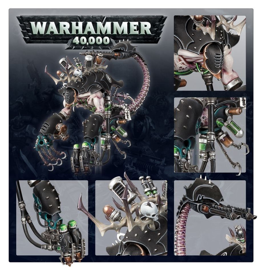 Warhammer 40K Drukhari Talos Pain Engine / Cronos Parasite Engine