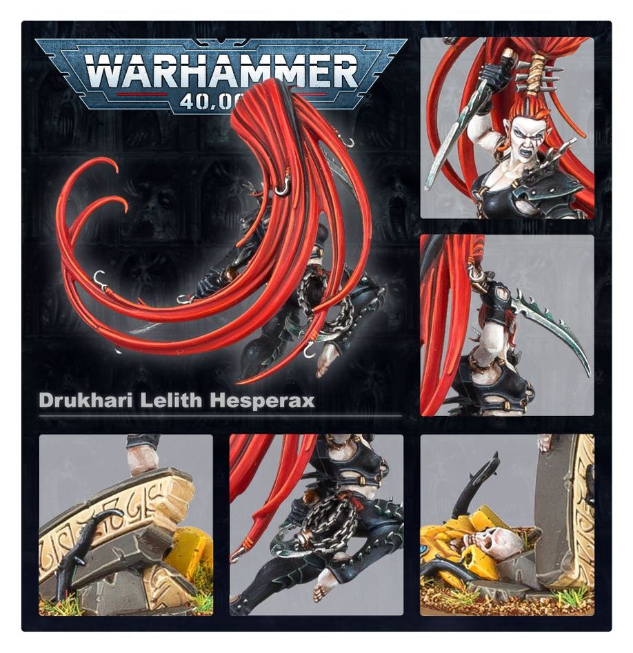 Warhammer 40K Drukhari Lelith Hesperax