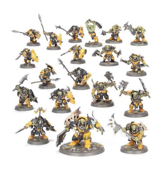 Spearhead Orruk Warclans Ironjawz Bigmob – Age of Sigmar Miniature Set