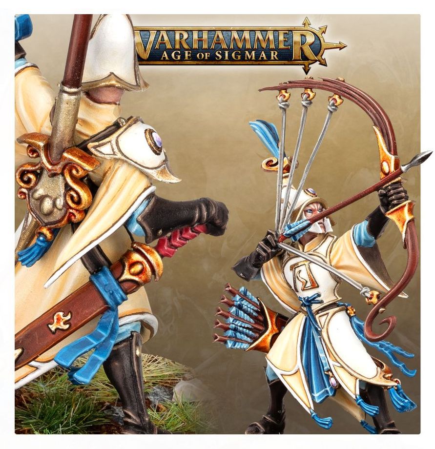 Warhammer Age of Sigmar Lumineth Realm-Lords: Vanari Auralan Sentinels
