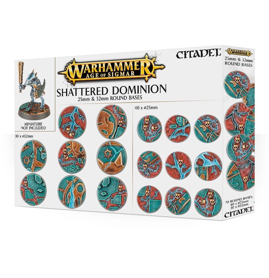 Age Of Sigmar: Shattered Dominion Bases: 25 & 32mm Round