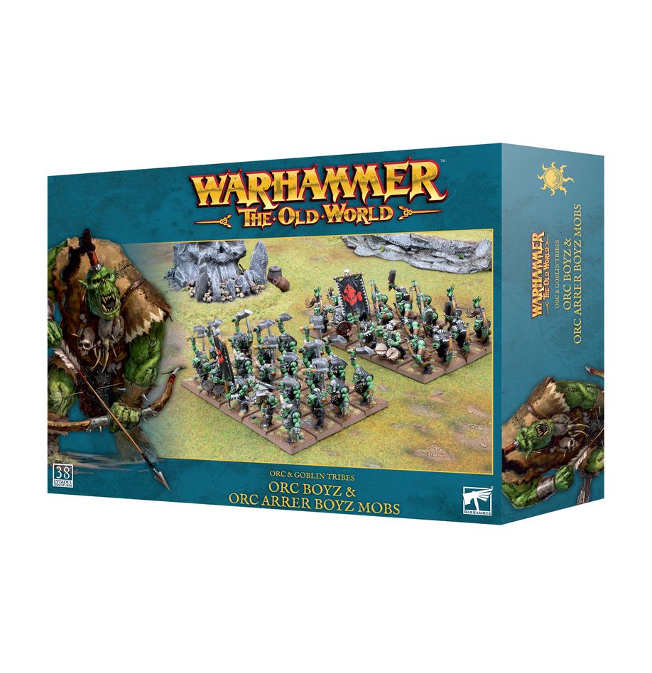 Warhammer Old World: Orc Boyz & Orc Arrer Boyz Mob