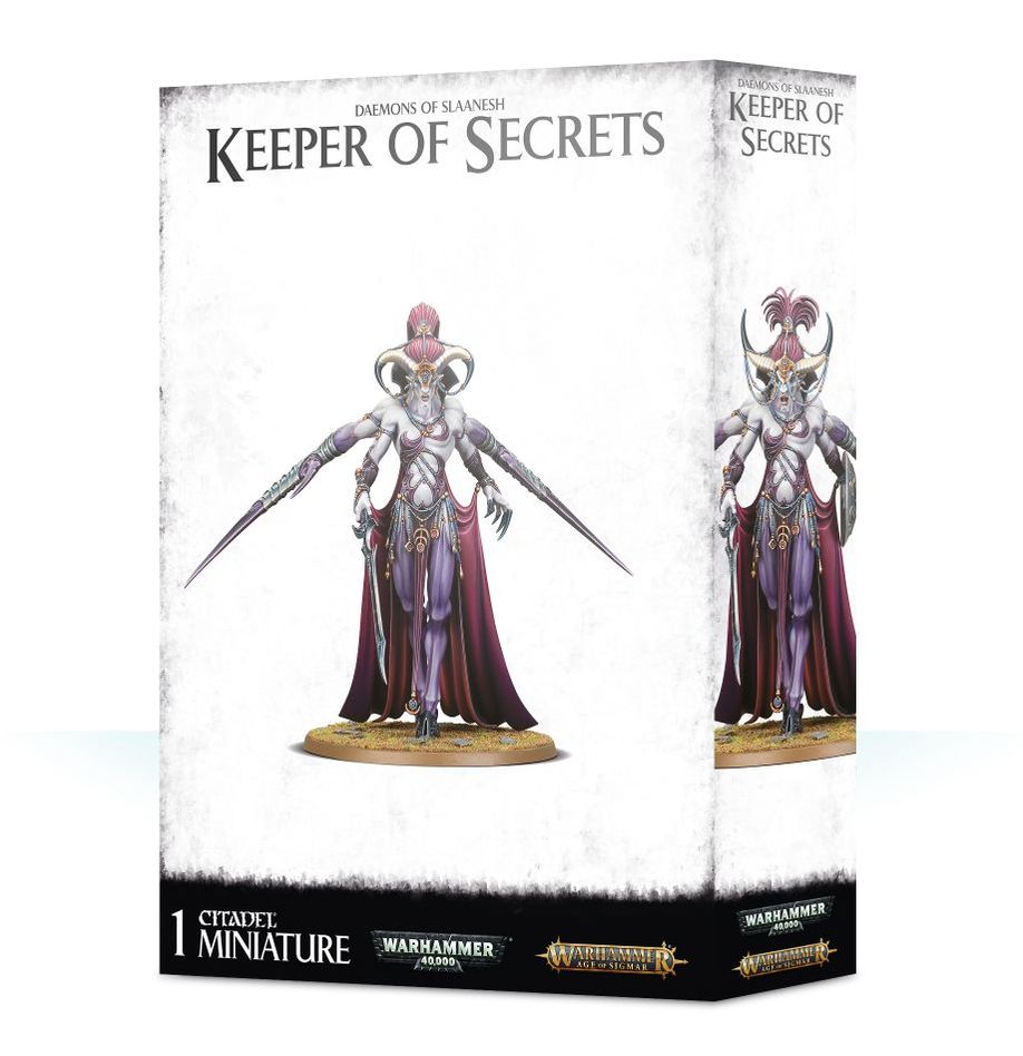 Hedonites Of Slaanesh: Keeper Of Secrets / Shalaxi Helbane