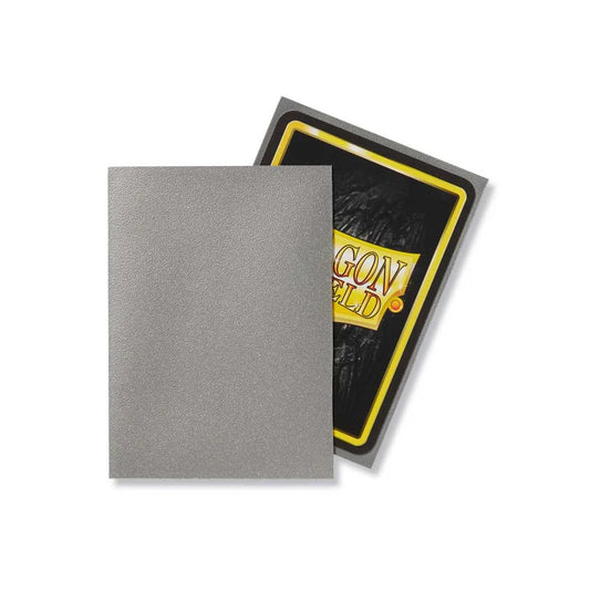 Dragon Shield Silver Matte Card Sleeves