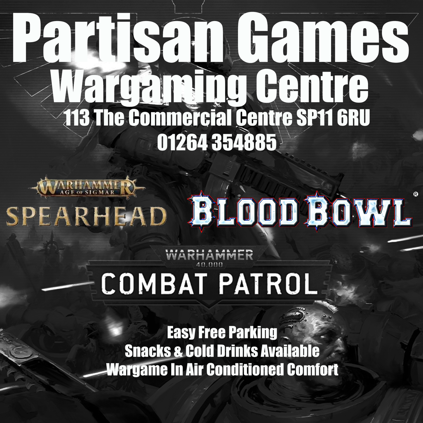 Spearhead / Combat Patrol / Blood Bowl Wednesday 10th September