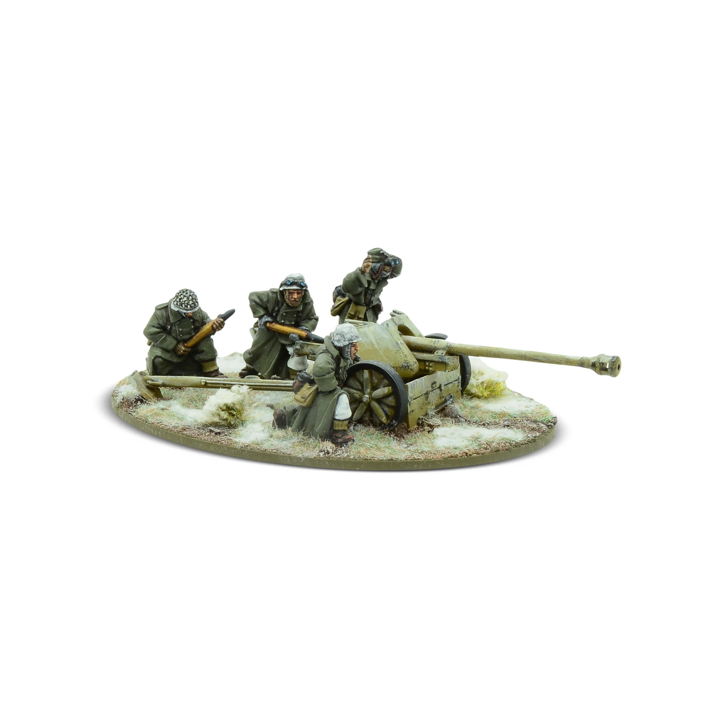 German Heer 75mm Pak 40 Anti Tank Gun (Winter)