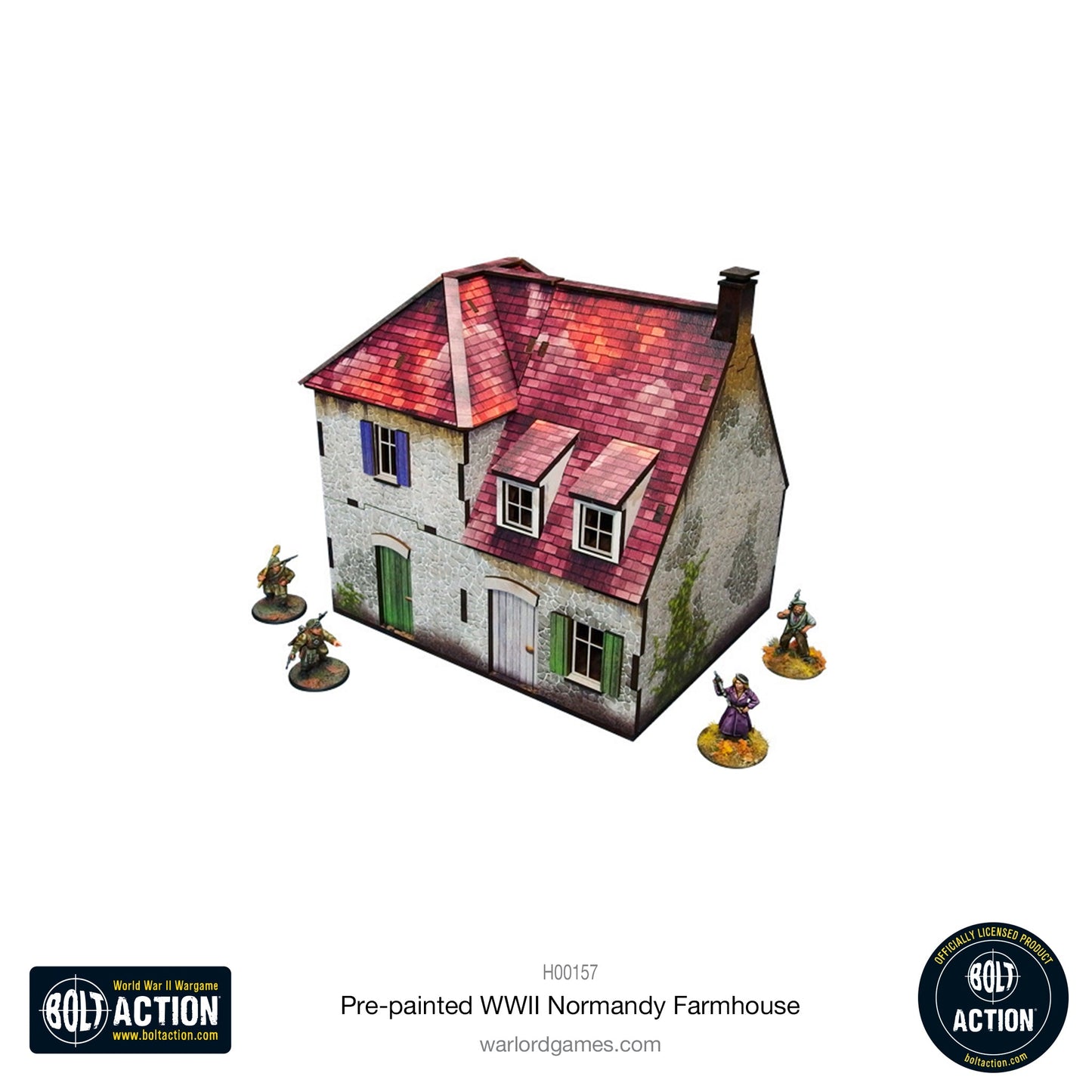 Micro Art WW2 Normandy Farmhouse