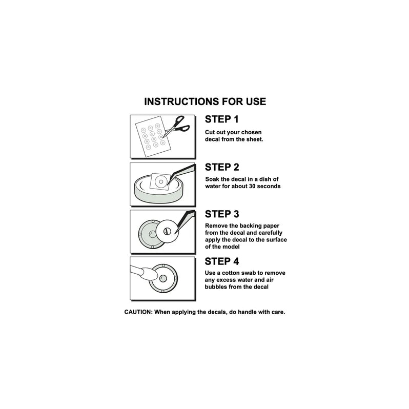 Barons War Shield Decals Serjeants (1)