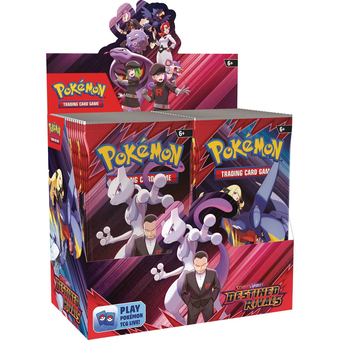 Pokémon : Scarlet & Violet 10 Destined Rivals Booster CDU (36 Packs)