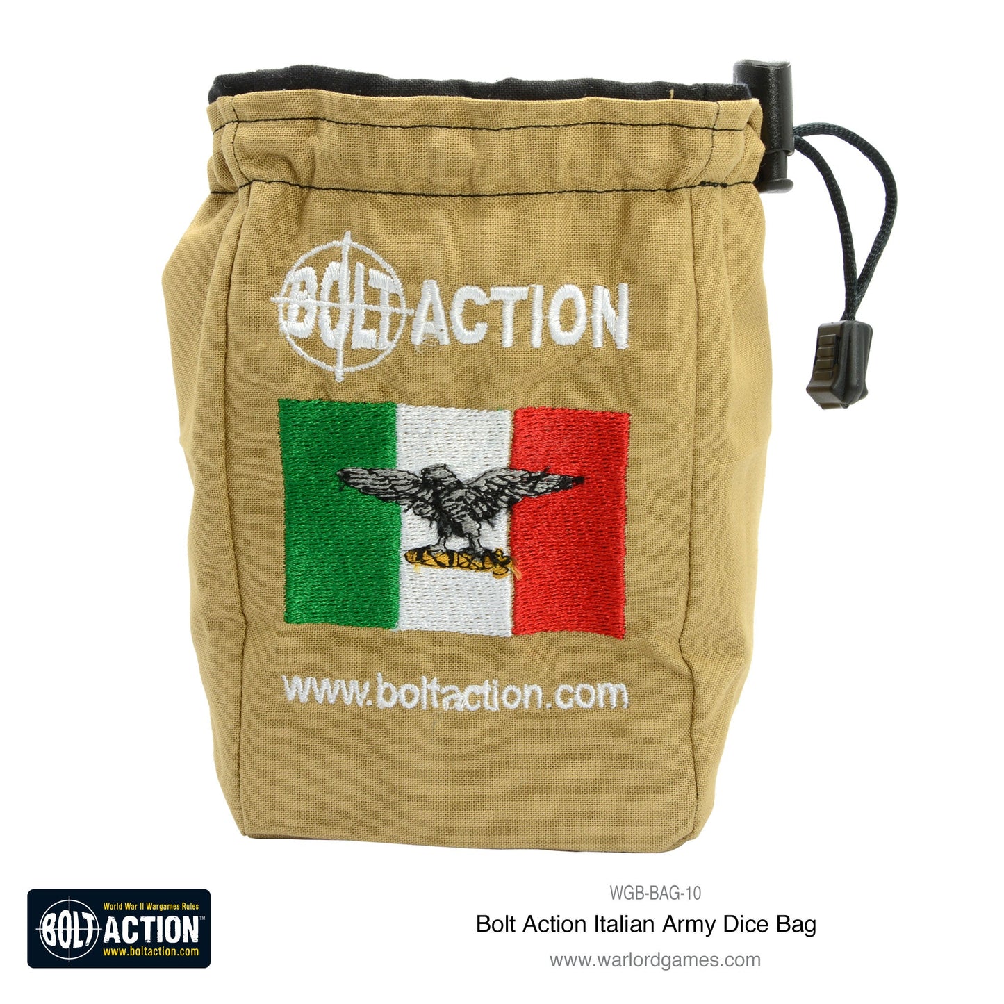 Italians Dice Bag