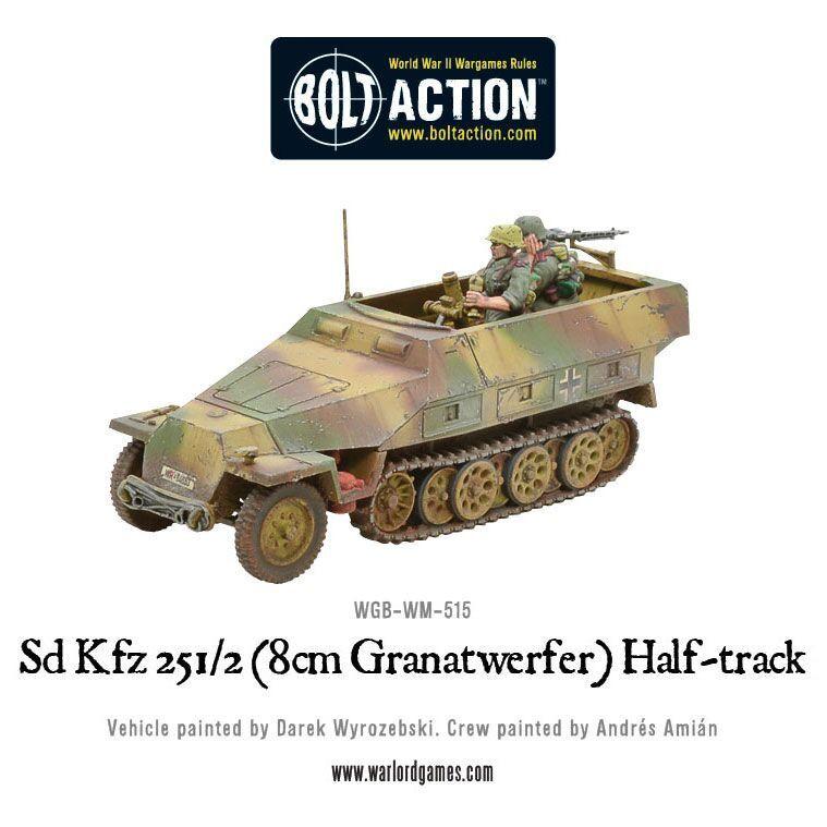Sd.kfz 251/2 Ausf D (8cm Granatwerfer) Half Track