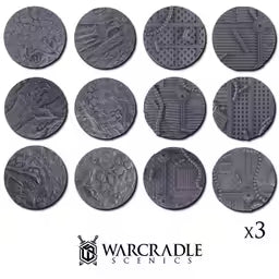 Warcradle: Swamp And Industrial Medium Bases Partisan Games