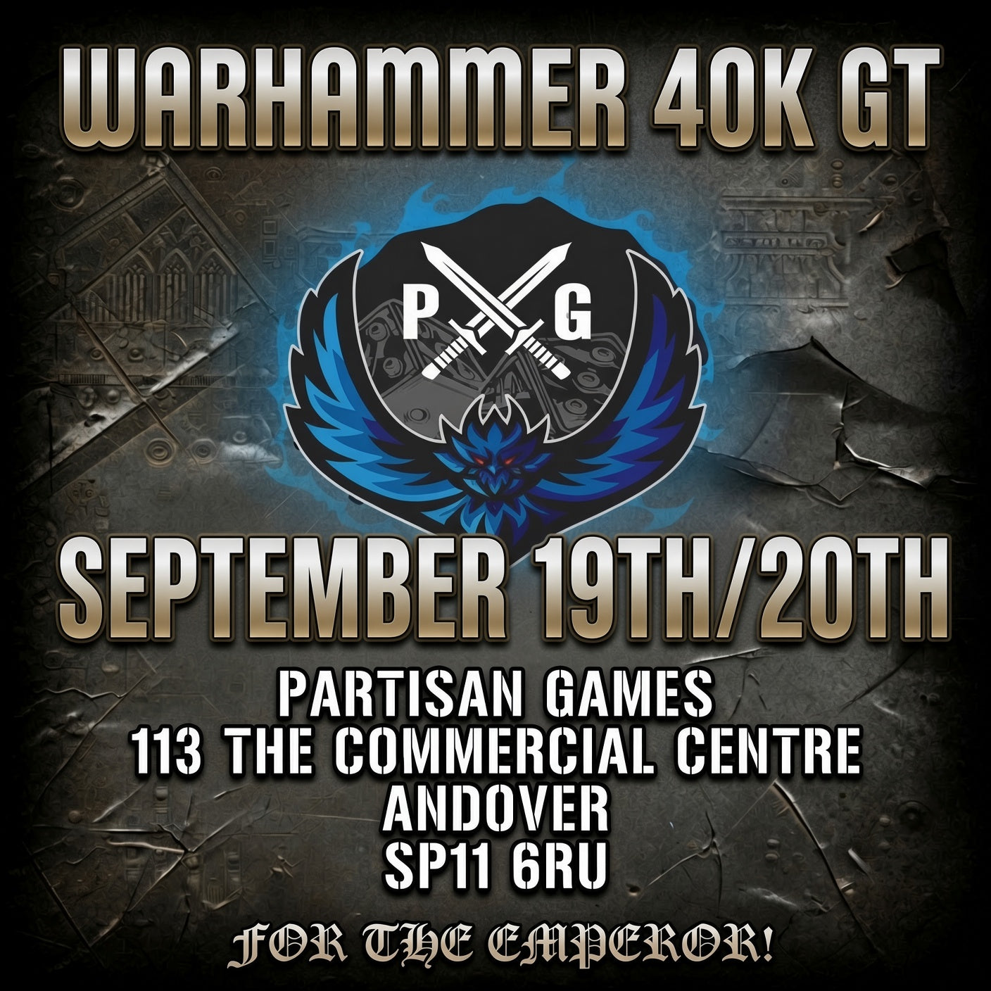 Warhammer 40K GT 19th/20th September