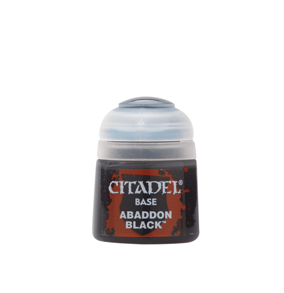 Citadel Base Paint: Abaddon Black 12ml