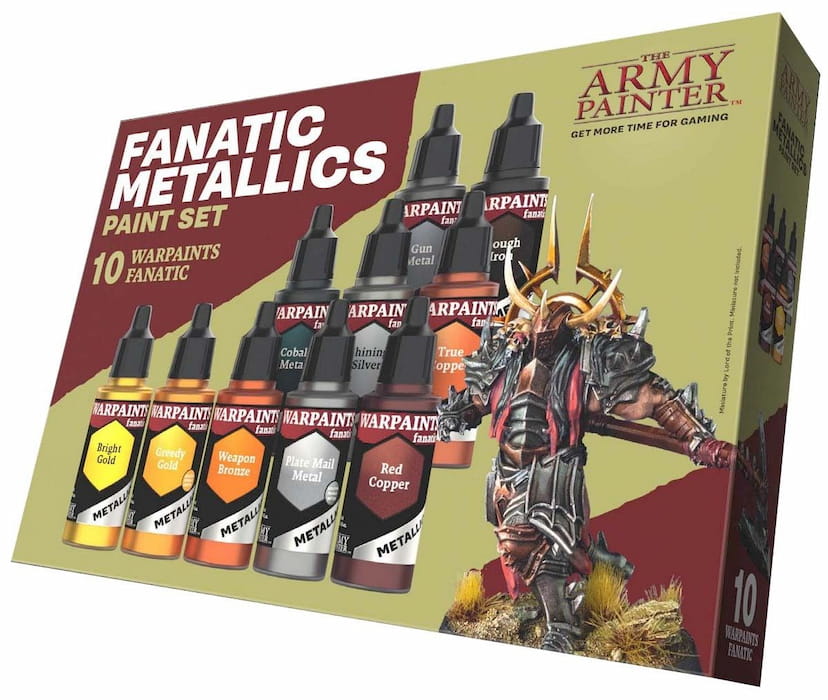 Army Painter Fantatic Metallics Paint Set