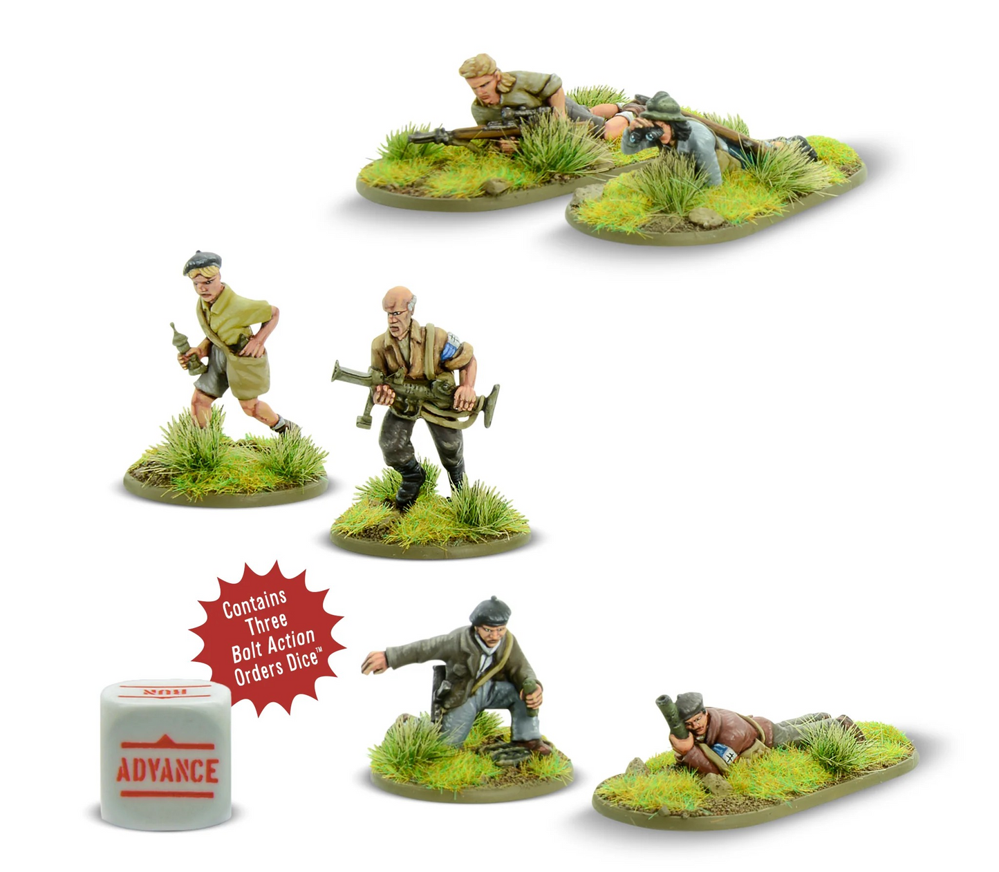 Bolt Action: French Resistance Weapons Teams