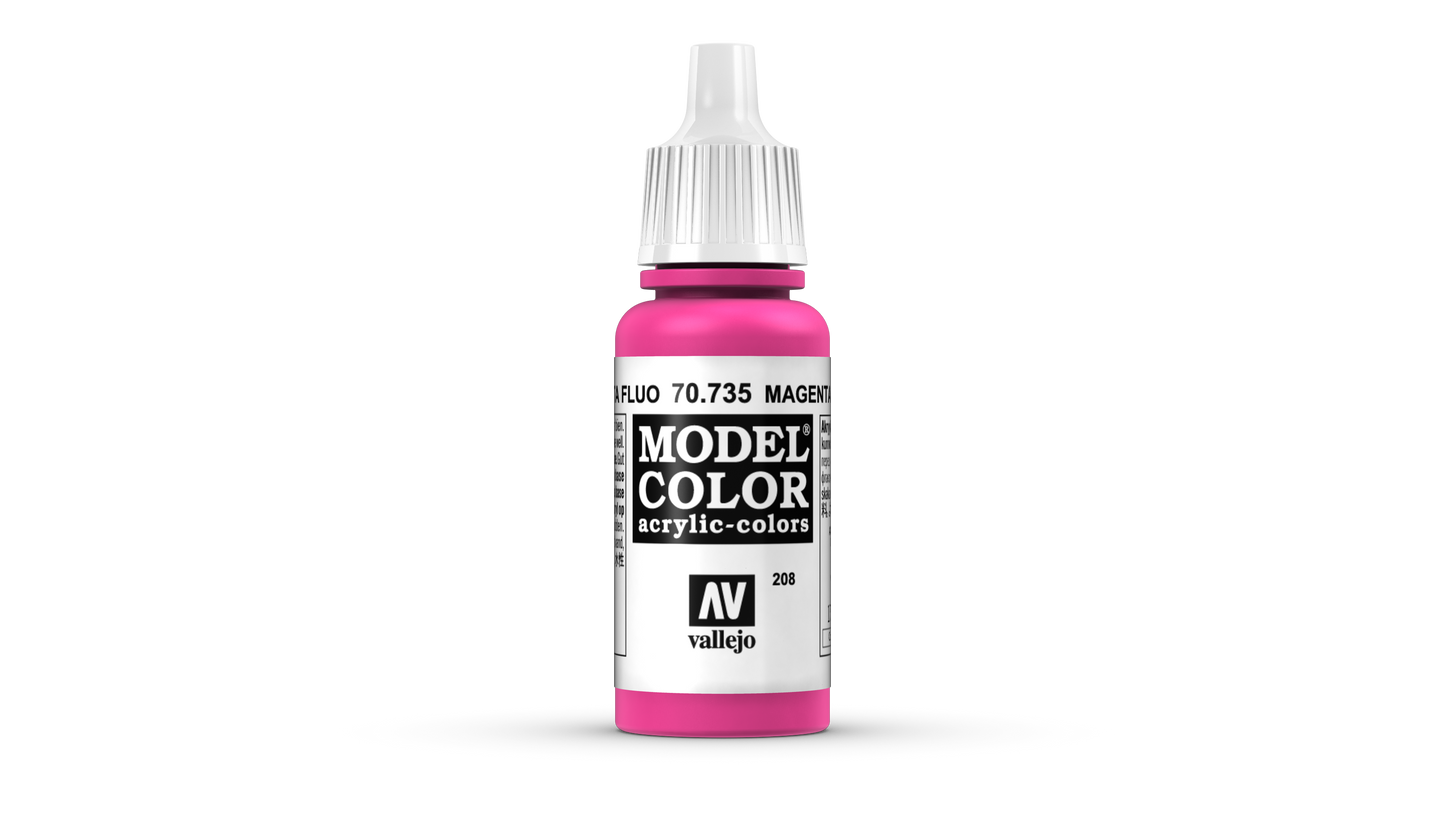 Vallejo Model Colour 17ml: Magenta Flourescent