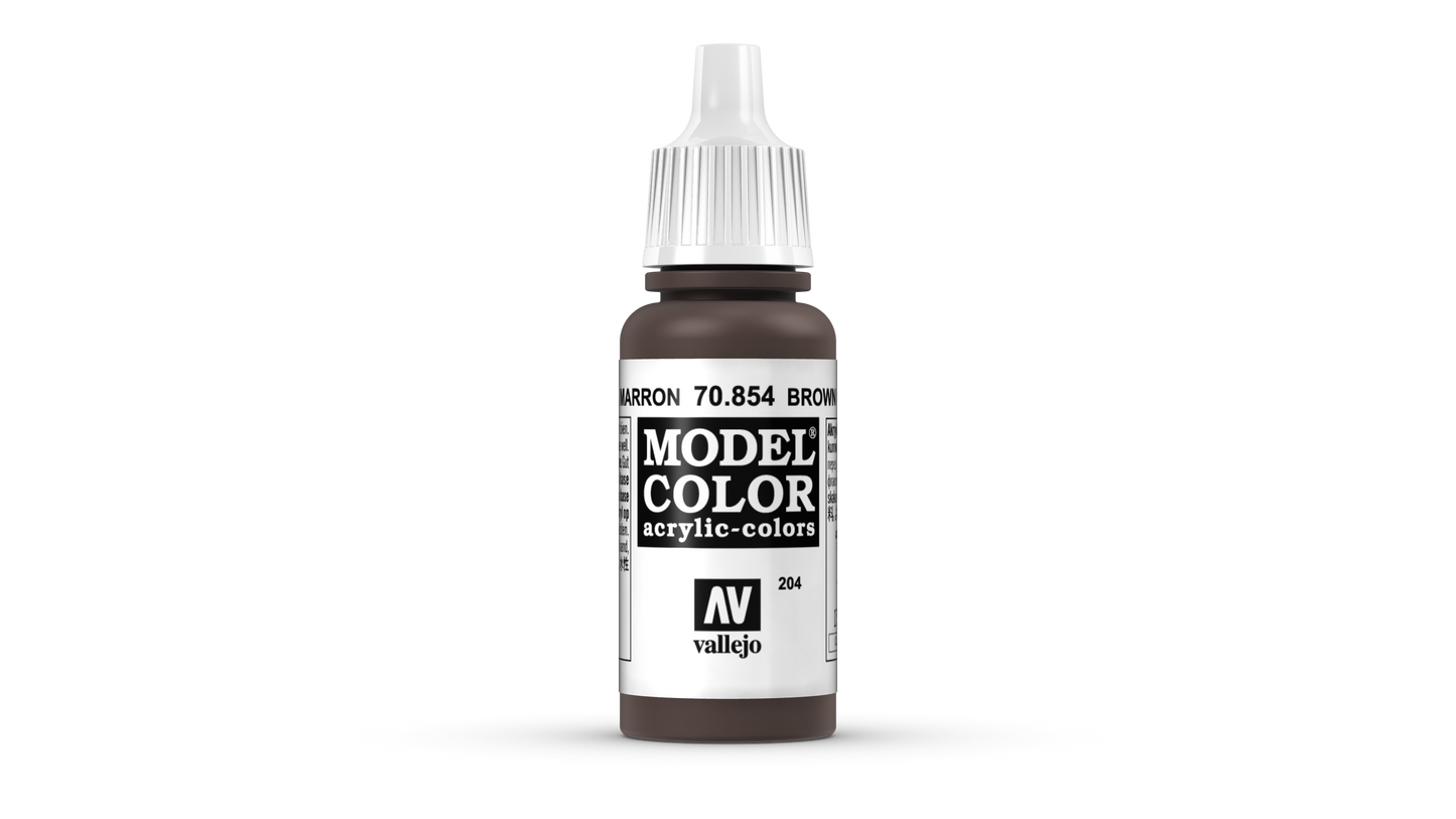 Vallejo Model Colour 17ml - Brown Glaze