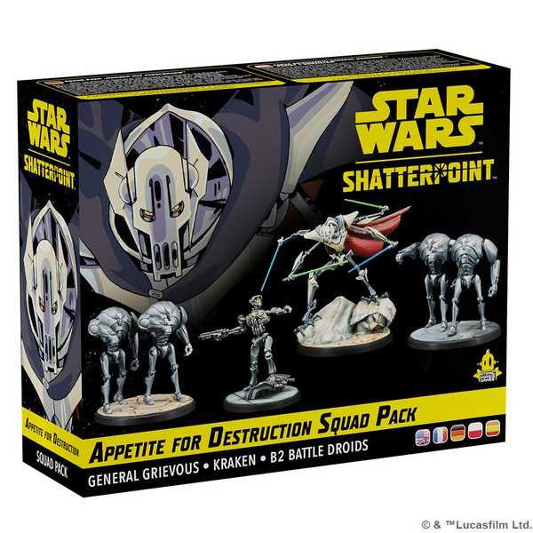 Appetite For Destruction : General Grievous Squad Pack