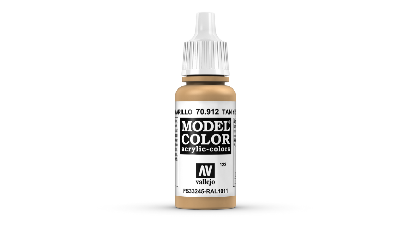 Vallejo Model Colour 17ml - Tan Yellow
