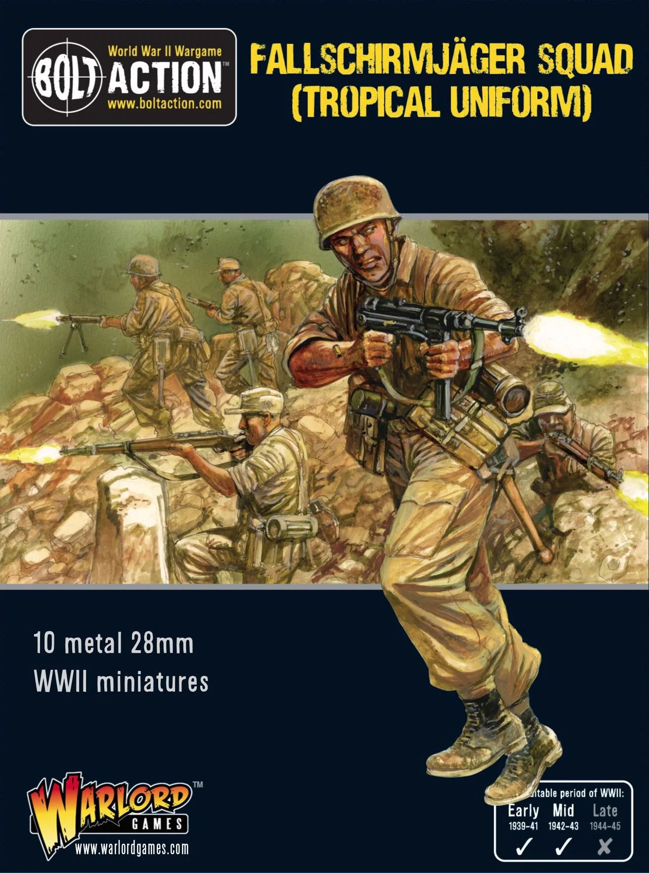 Bolt Action: Fallschirmjager Tropical Uniform