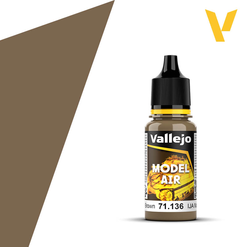 Vallejo Model Air 17ml - IJA Earth Brown