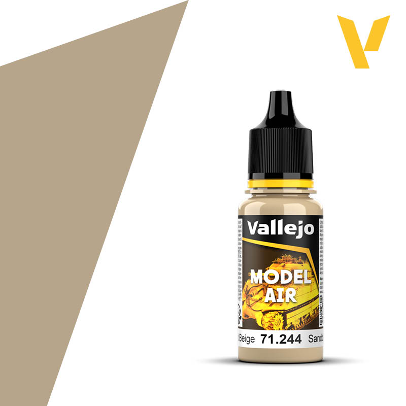 Vallejo Model Air 17ml - Sand Beige