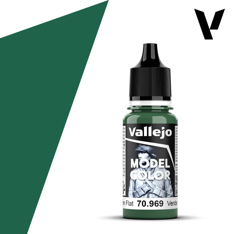 Vallejo Model Colour 17ml - Park Green Flat