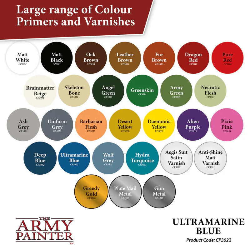 Army Painter Spray Cans